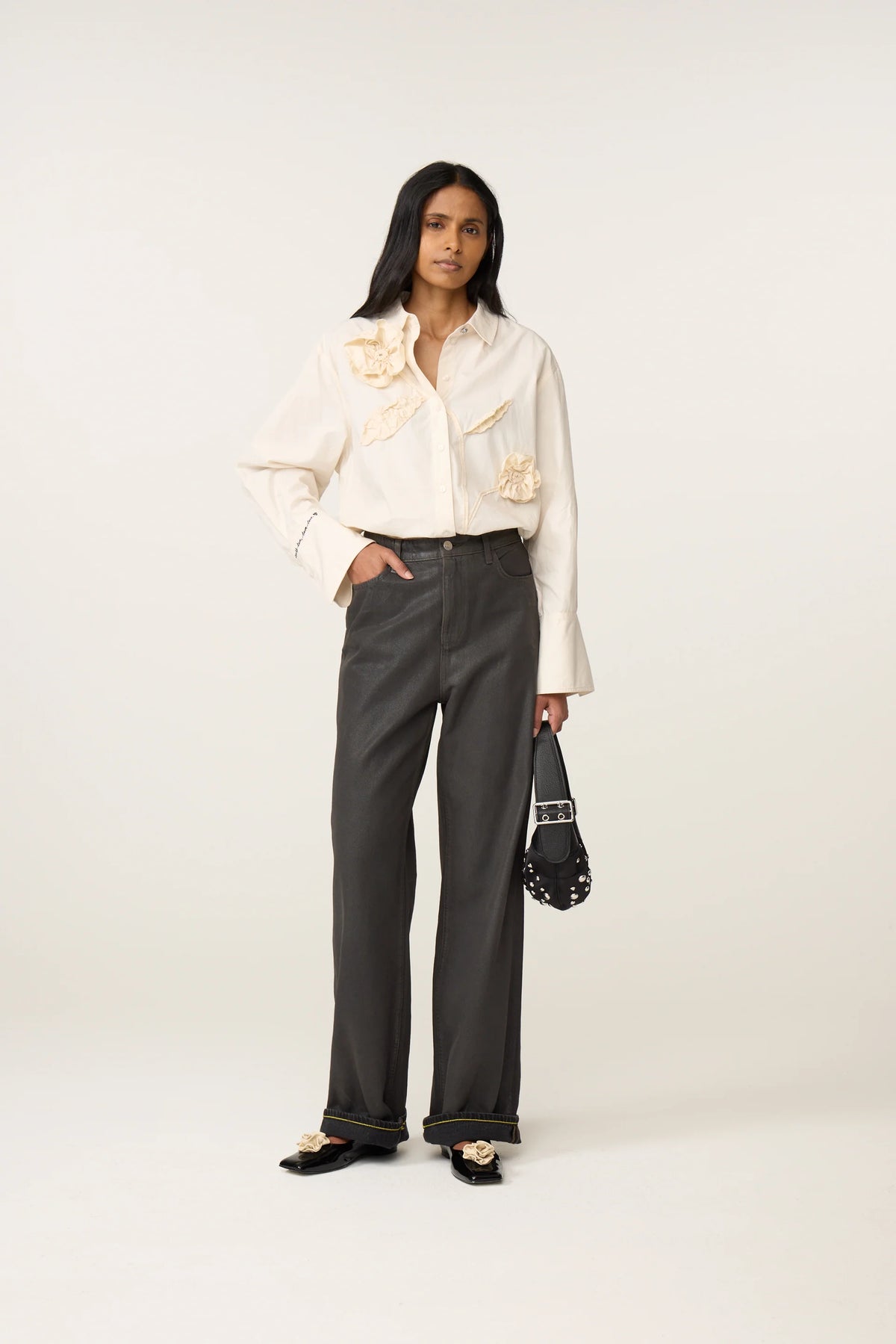 Alex blouse cosy white
