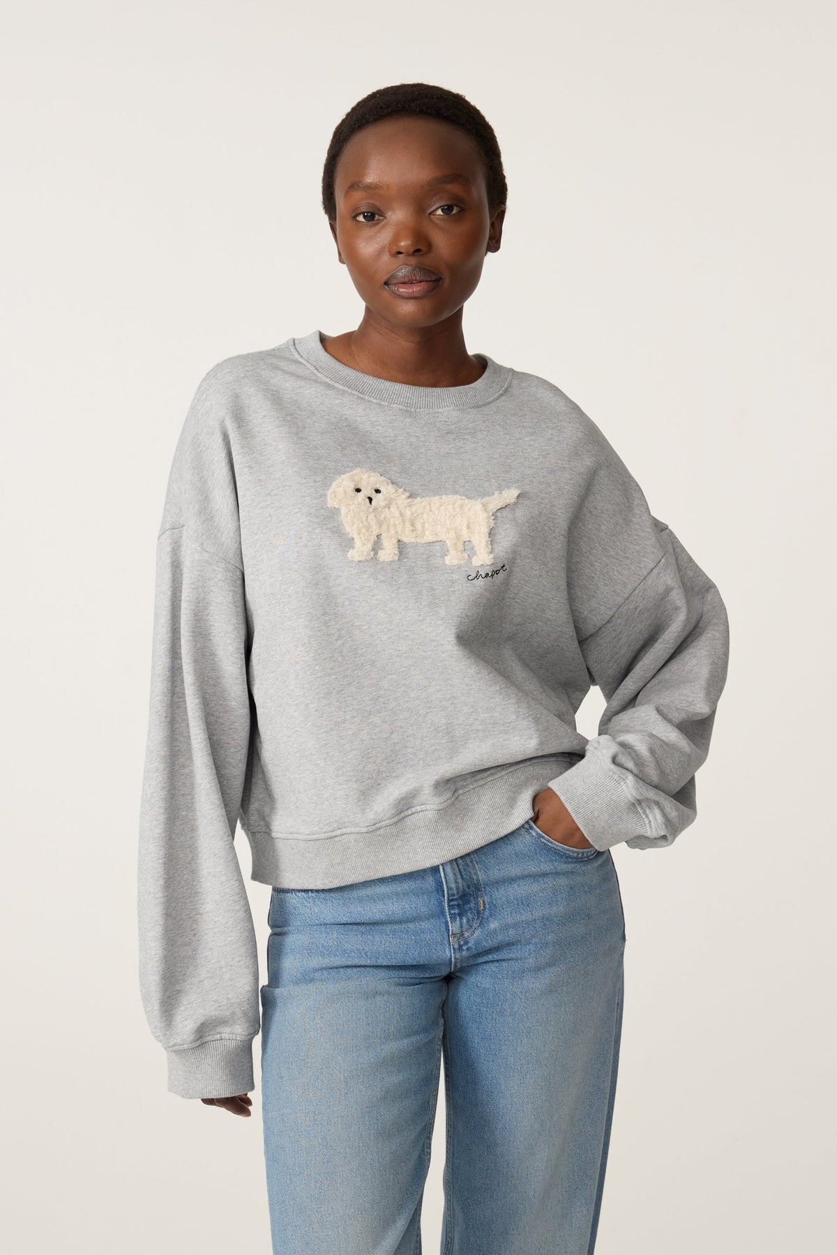 Amy puppy sweater