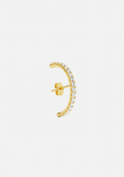 Diamond Hug Earstud gold