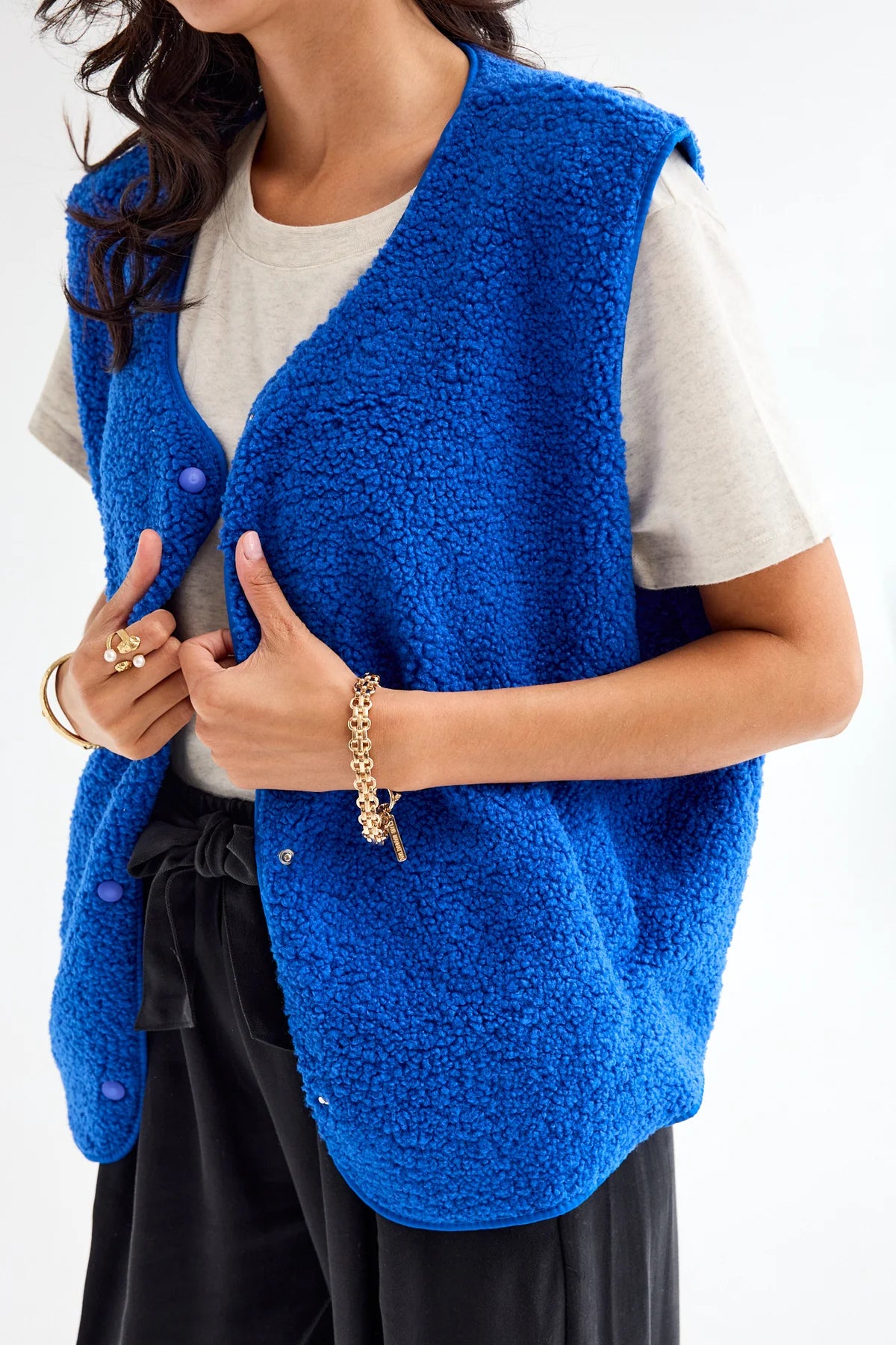 Kiki Gilet Blue