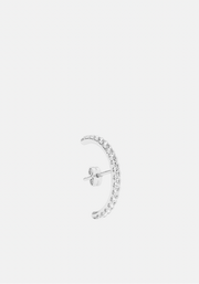 Diamond Hug Earstud Silver