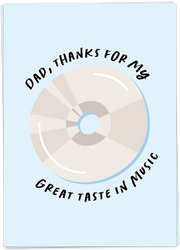 dad music card