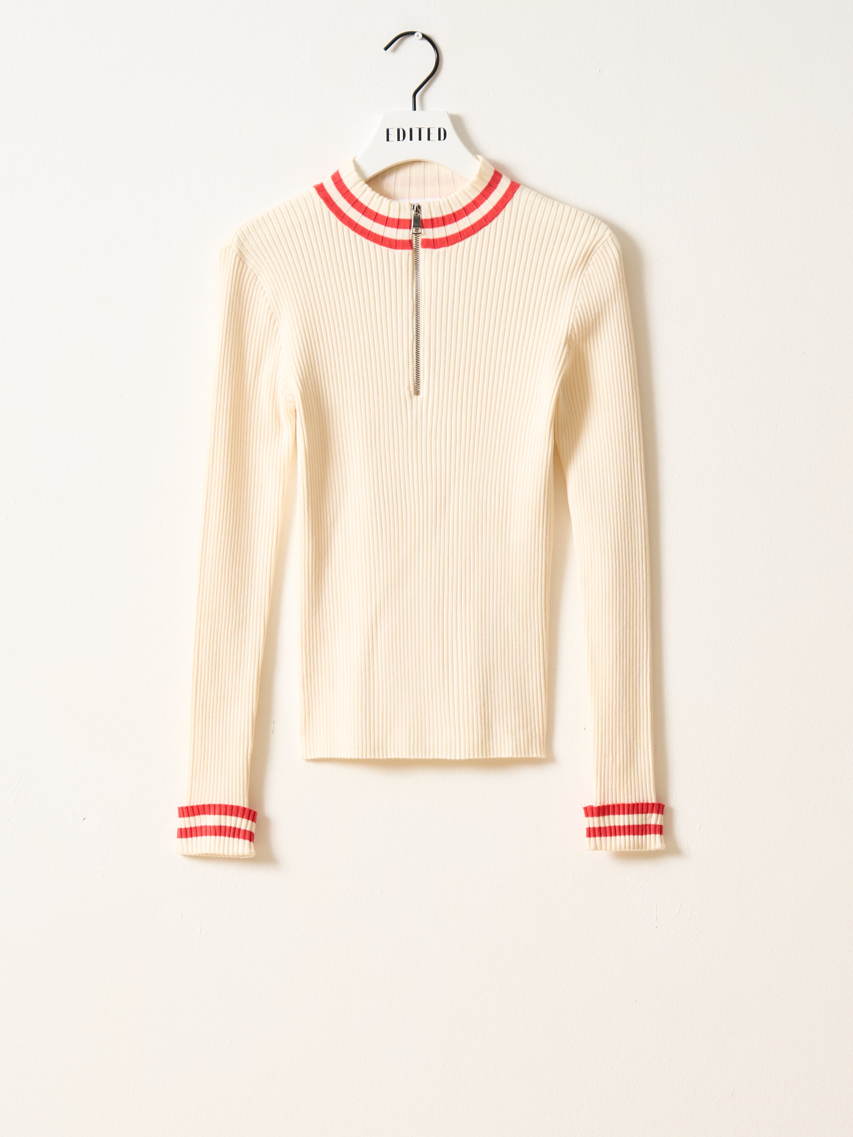 Alison Jumper creme red