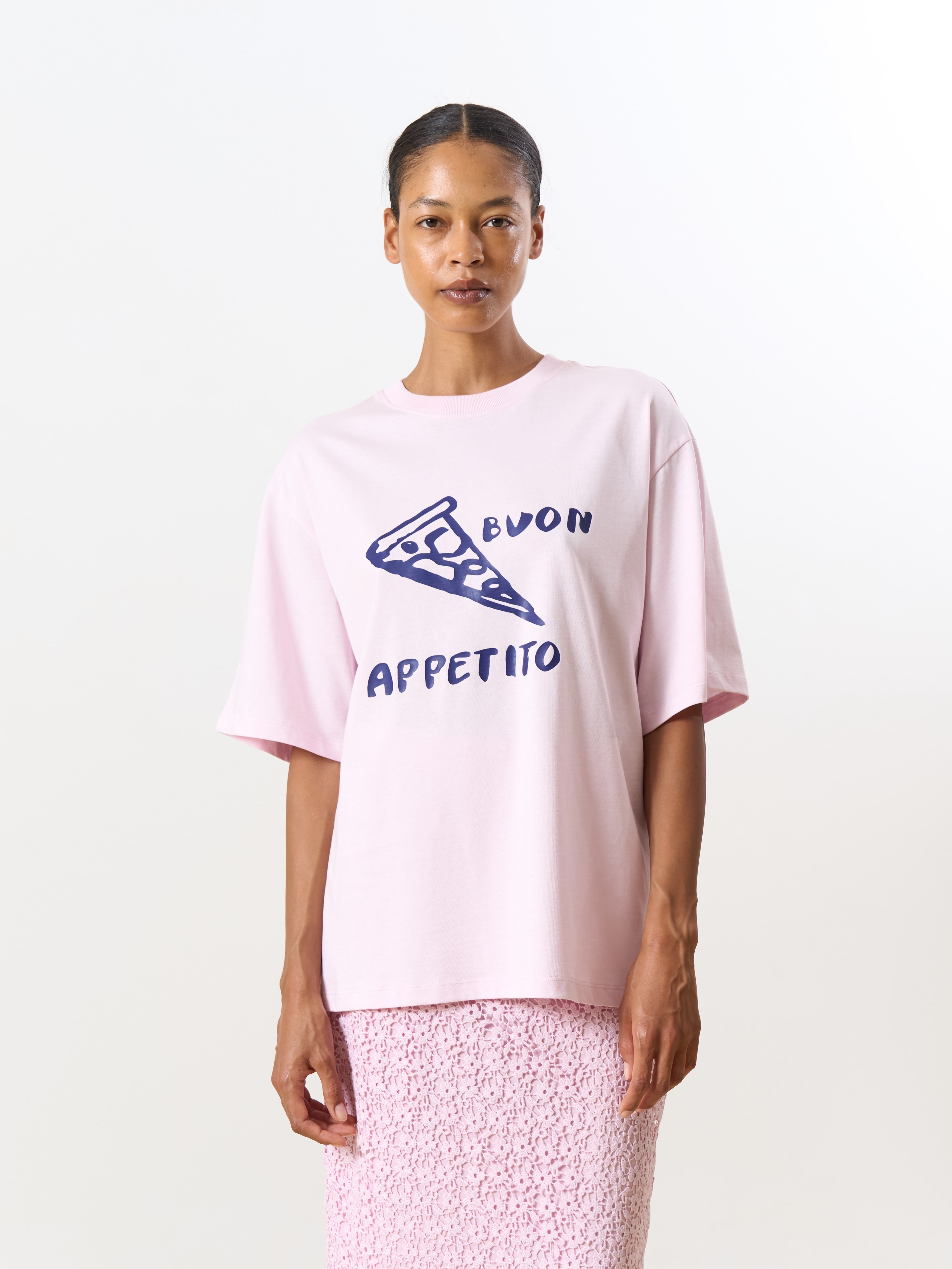 Xia t-shirt lilac print
