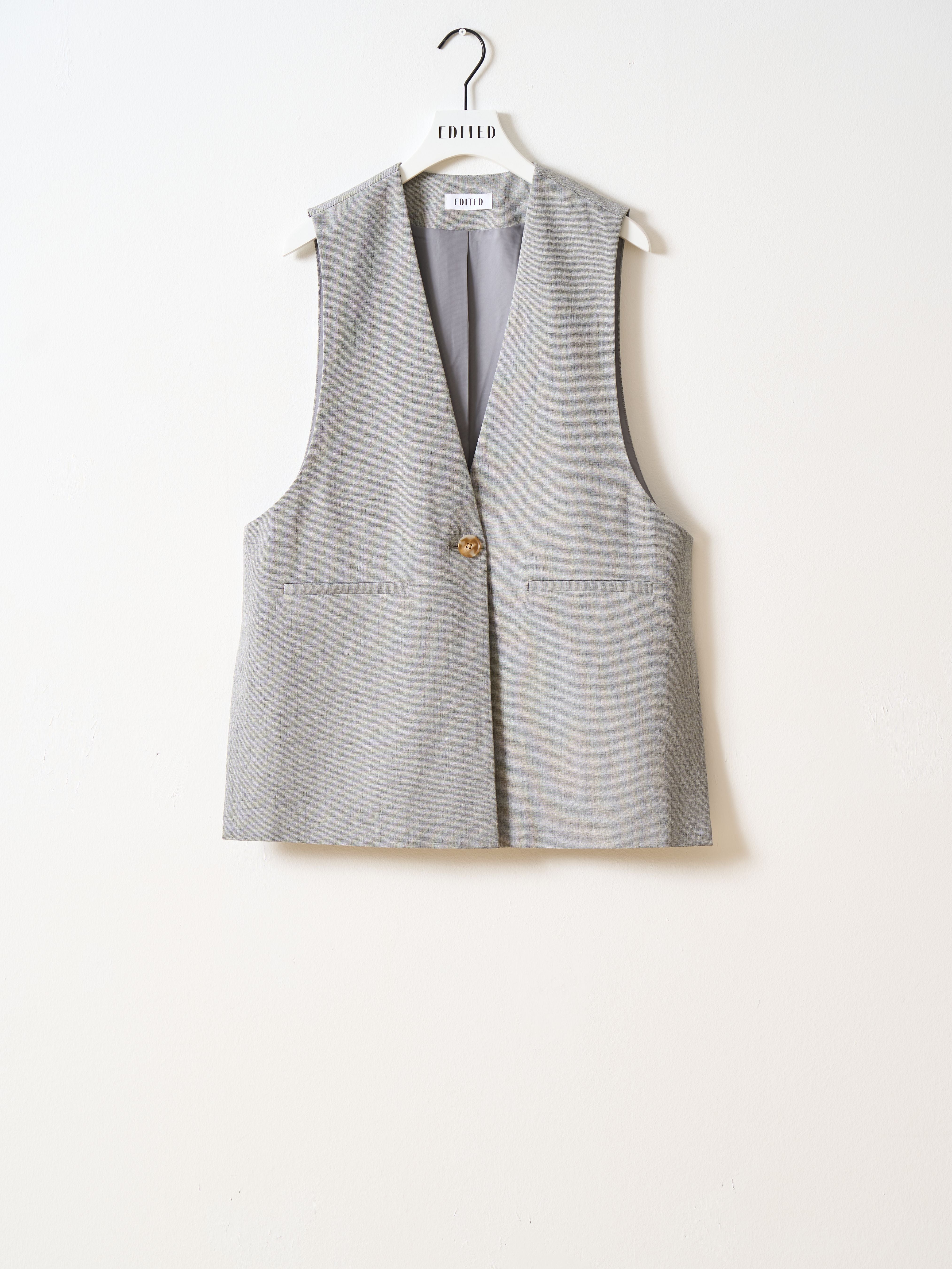 Silene vest stone grey