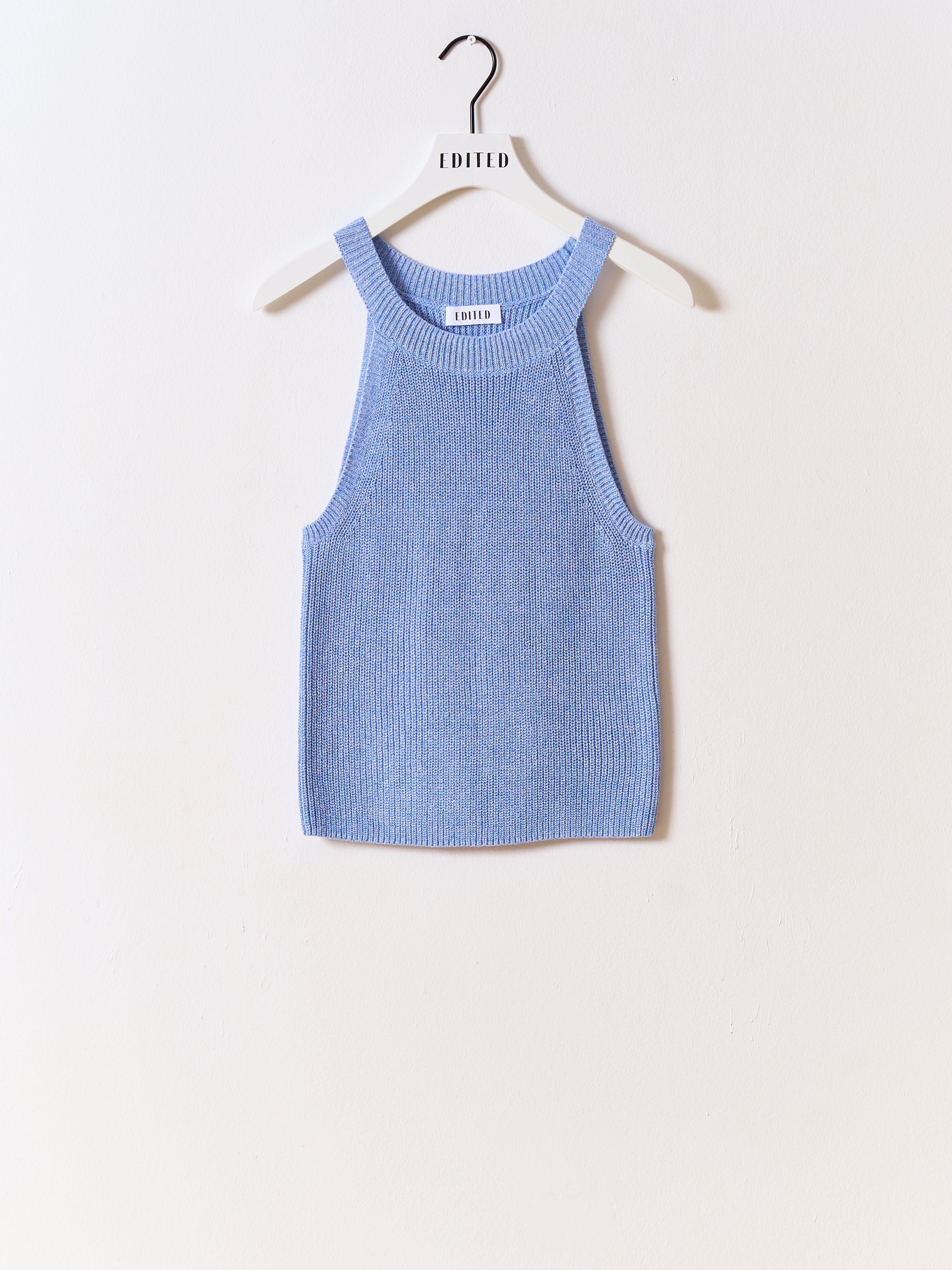 Yandra Knit Top blue
