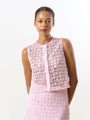 Cleo Vest lilac snow