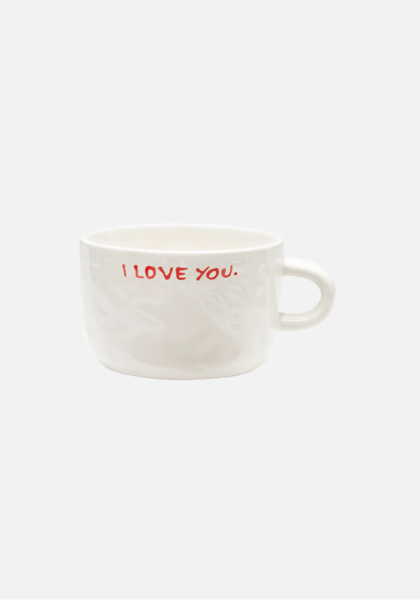 I love you espresso mug