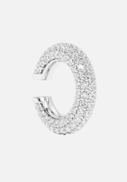 Kos Diamond Earcuff Silver