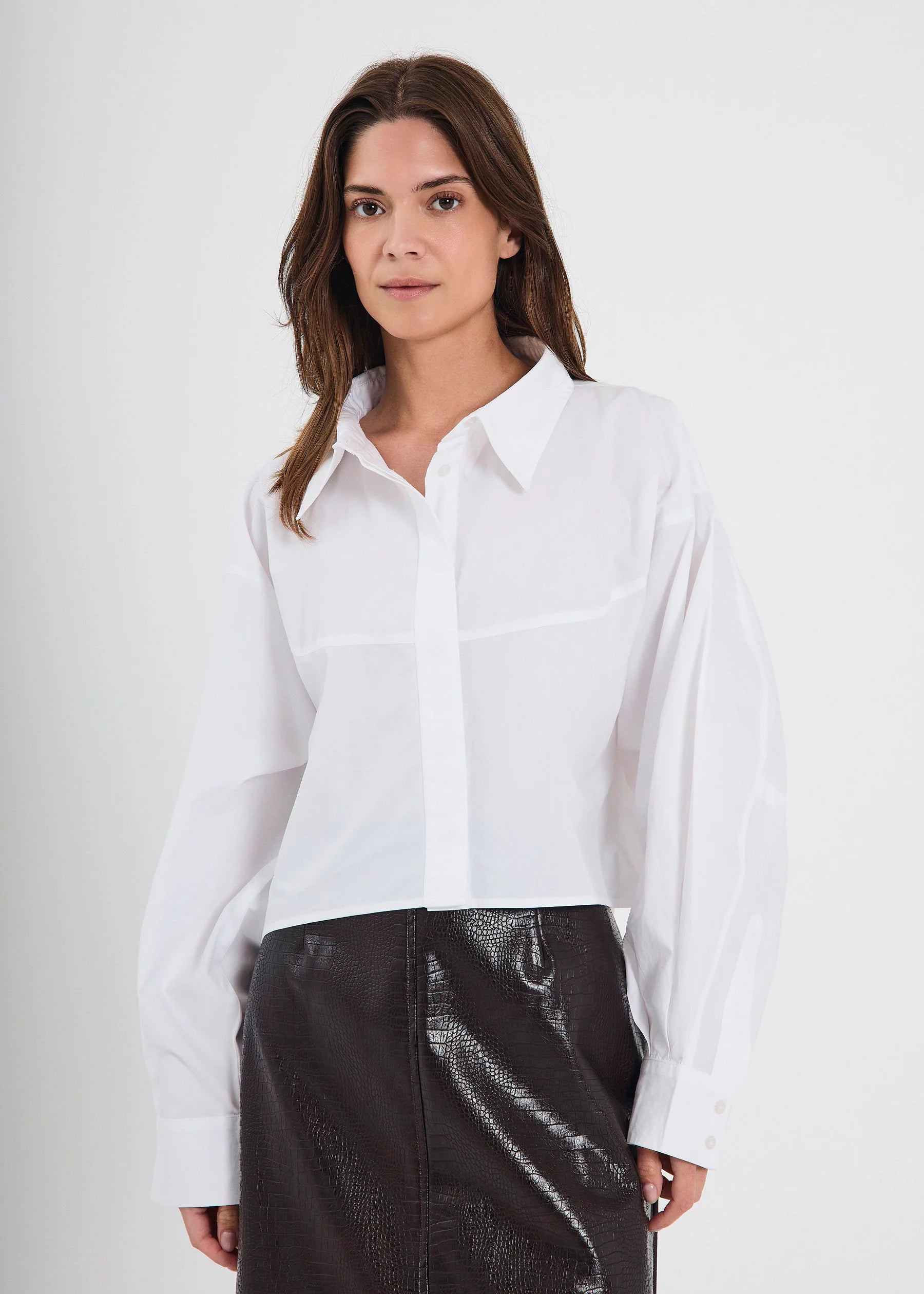 Fraser short shirt white