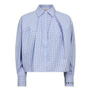 Sophie Check Shirt Blue