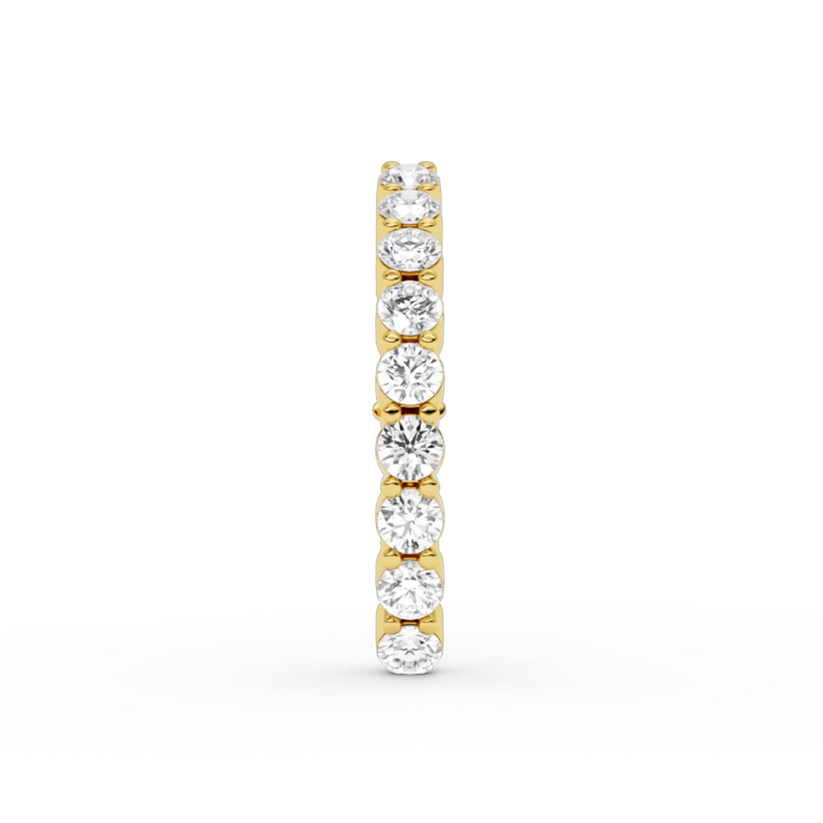 Iris Hug Earstud Gold