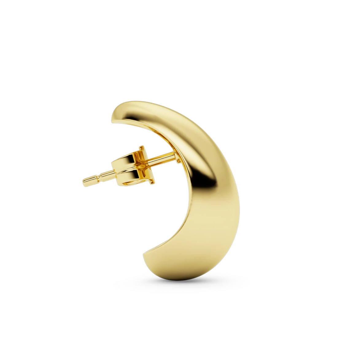 Small Bulb Earstud Gold