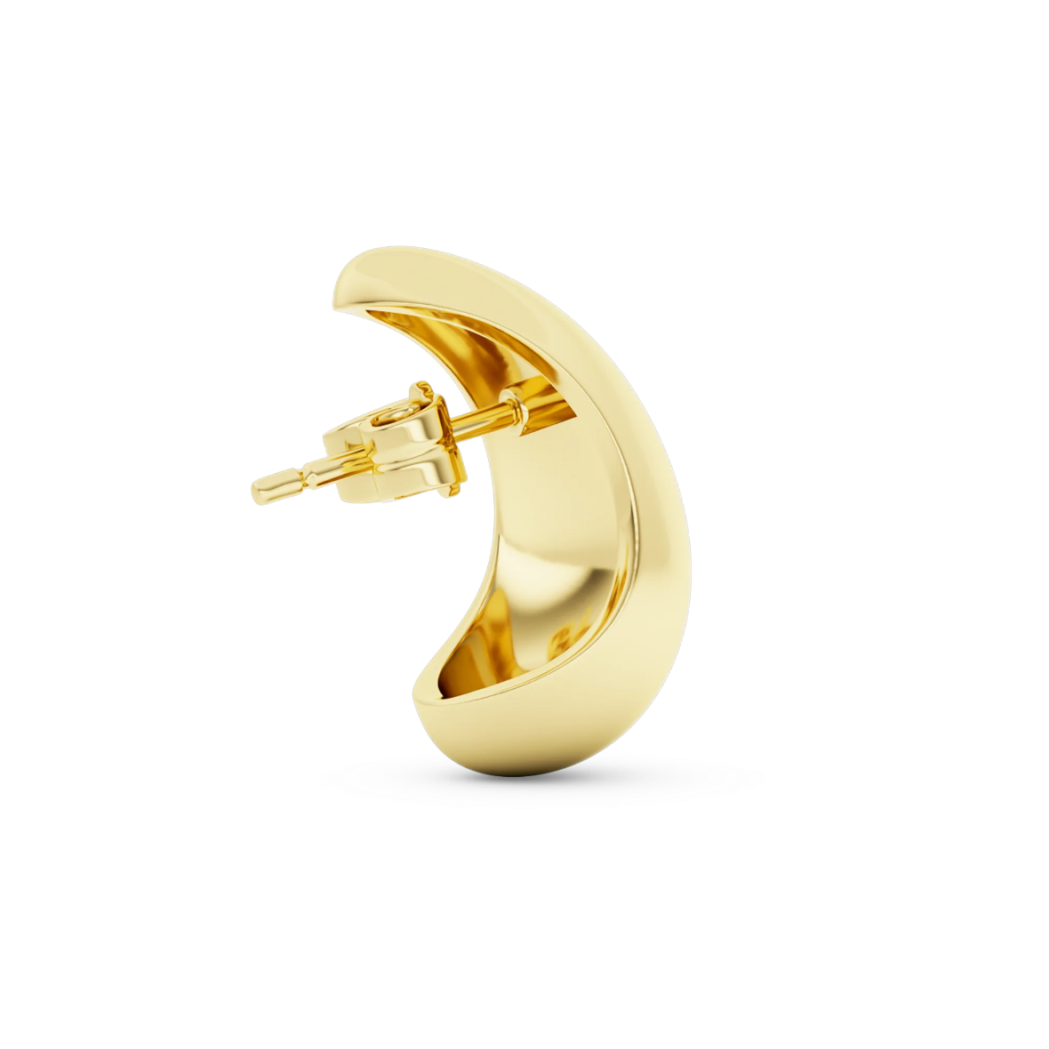 Small Bulb Earstud Gold