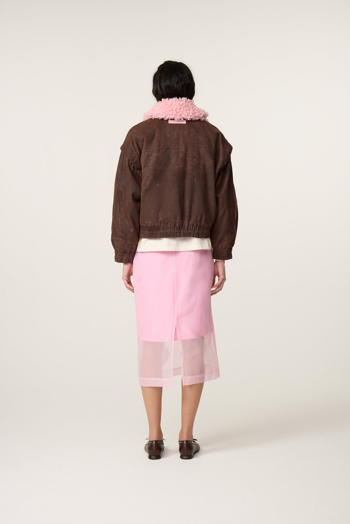Jasmine skirt pink rose