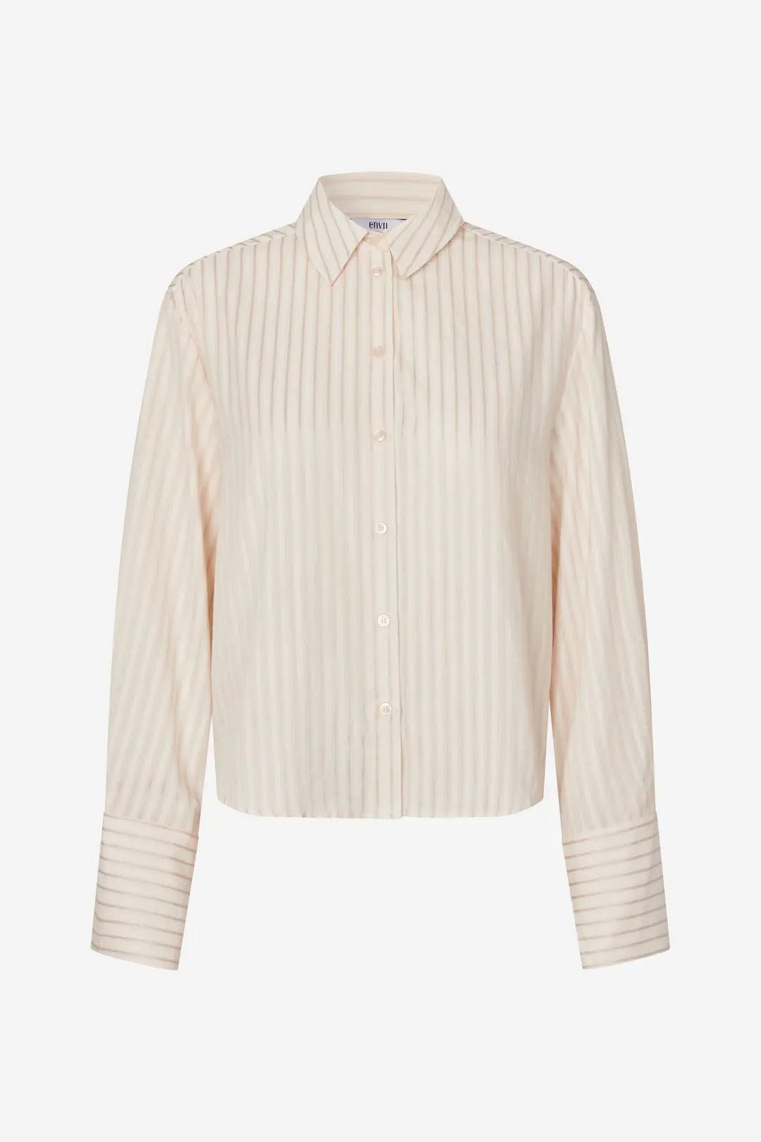 Enweb LS Short Shirt Tie Creme