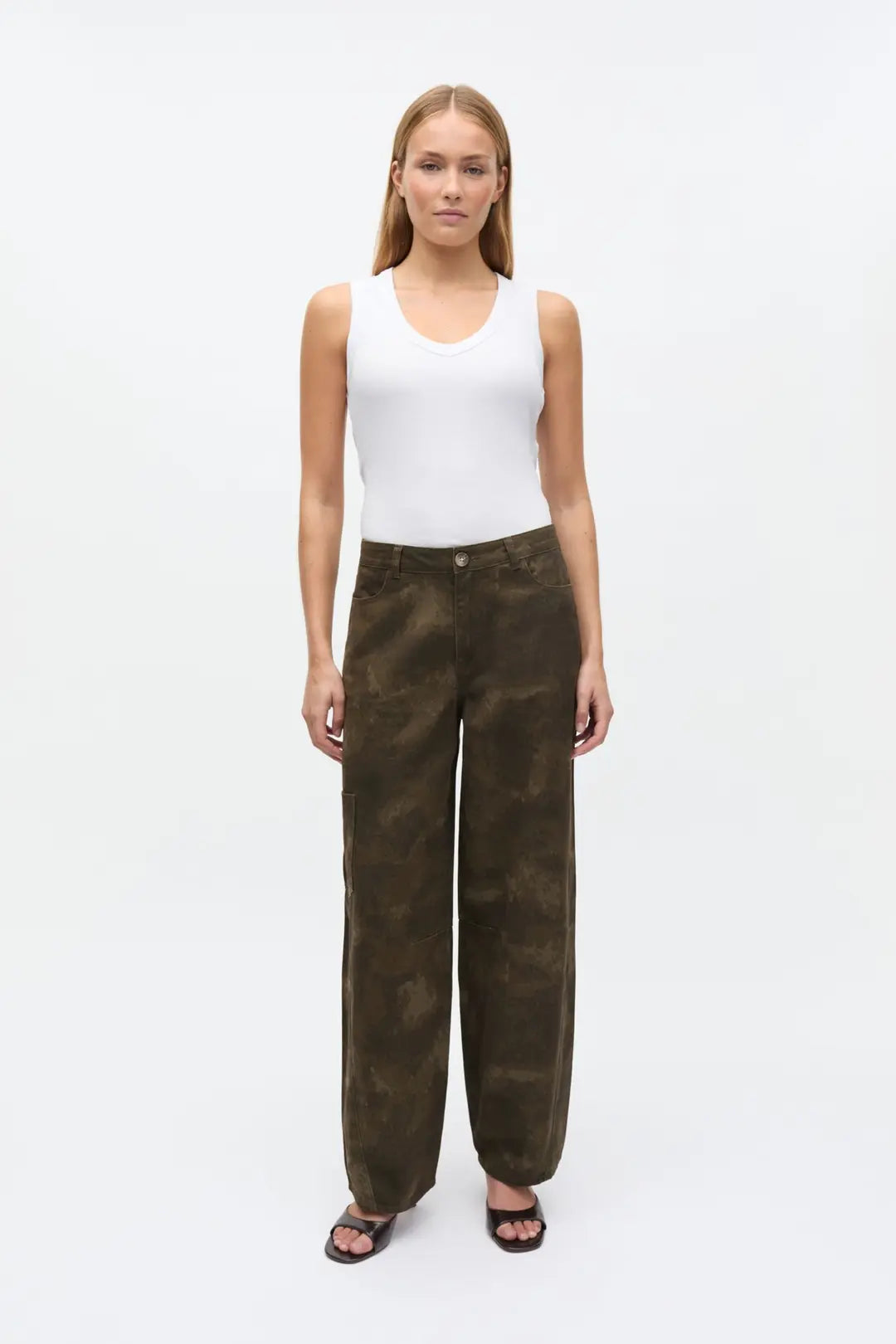 Enbilla Pants Olive Camo