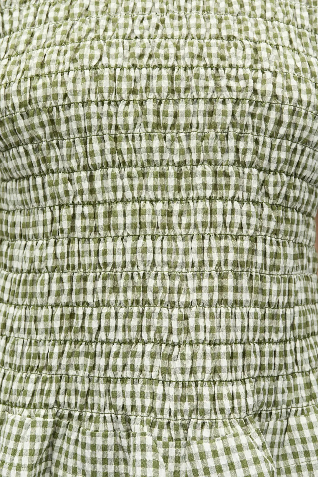 Enyumi SS Top Green Check