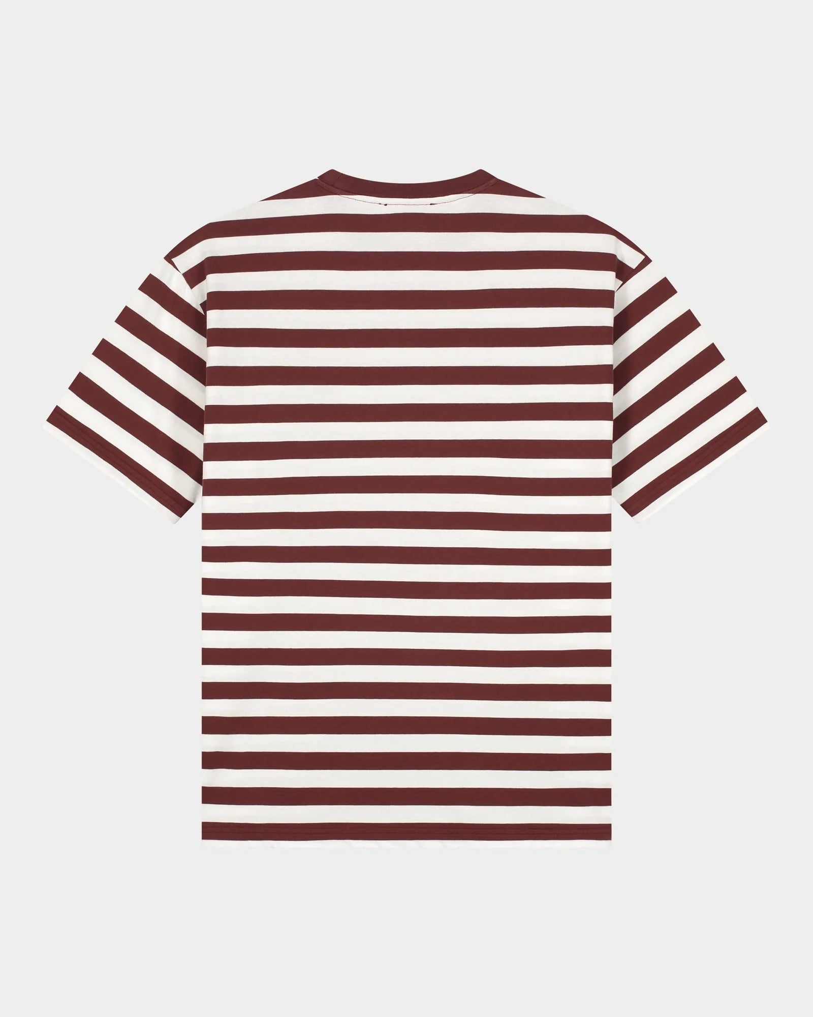 Jovita oversized t-shirt brown stripes