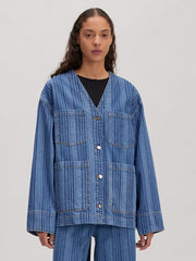 Bexley denim shirt stripes