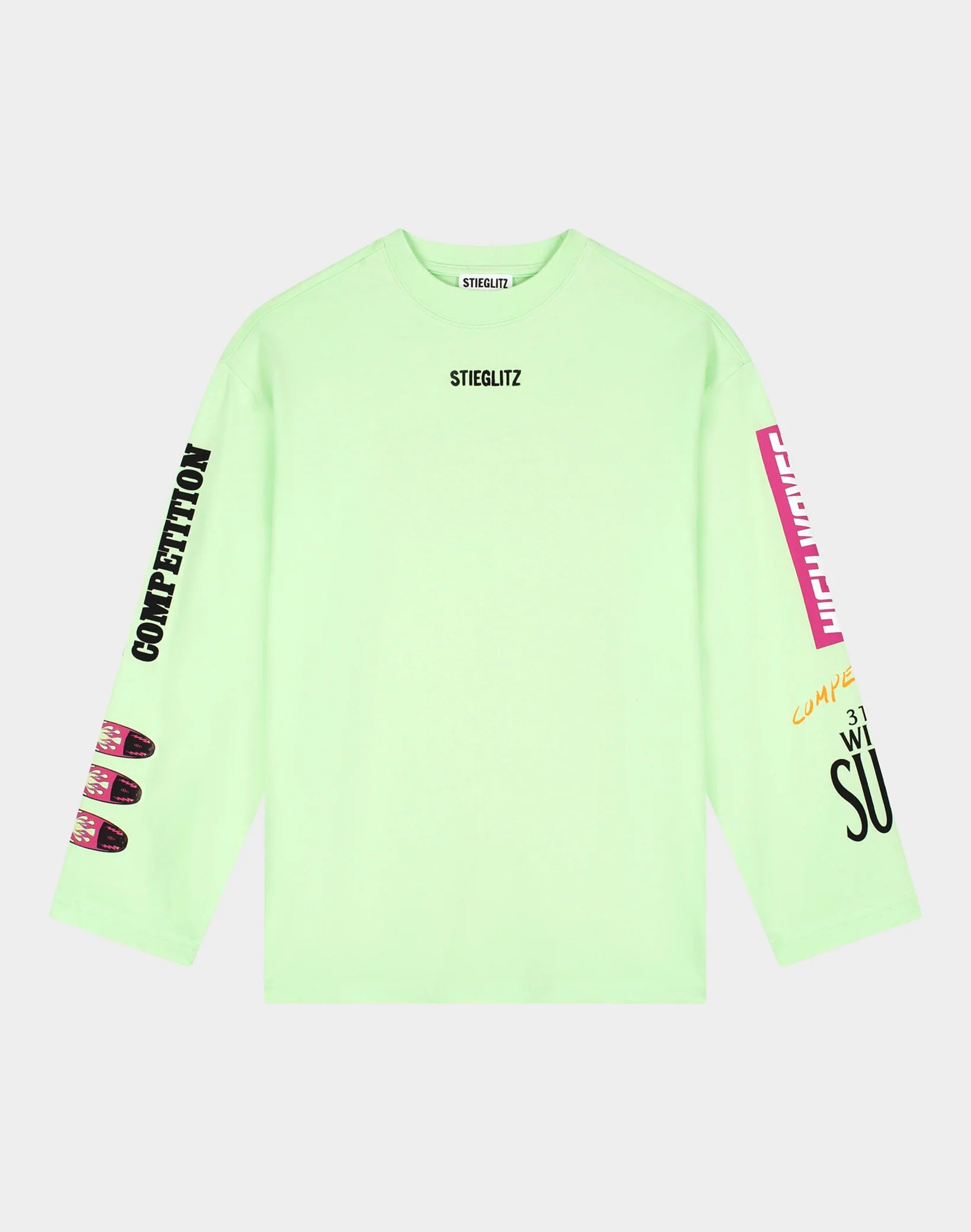 Monica skate tee mint green