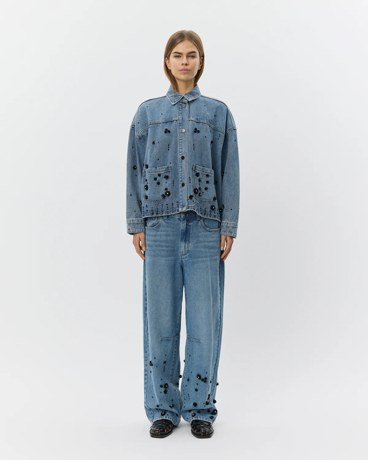 Havanasw Barrel Jeans Denim Blue