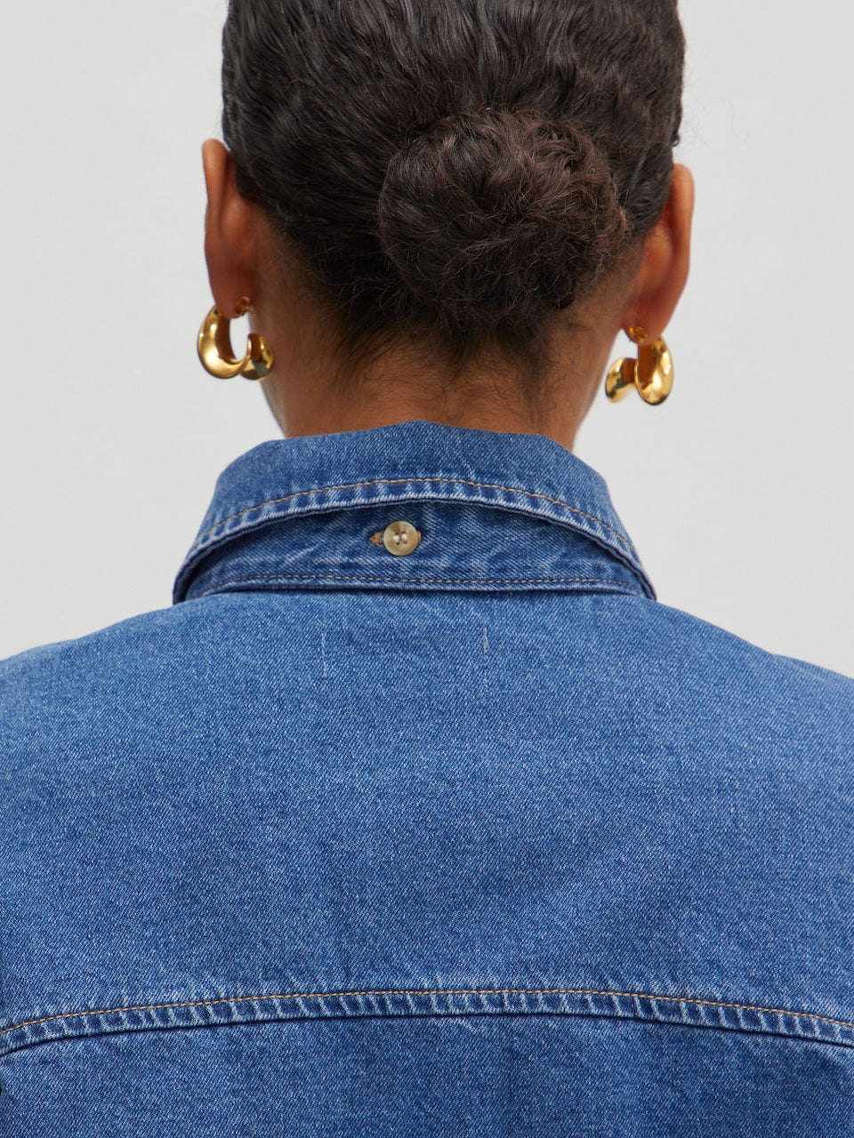 Anisha oversized denim shirt