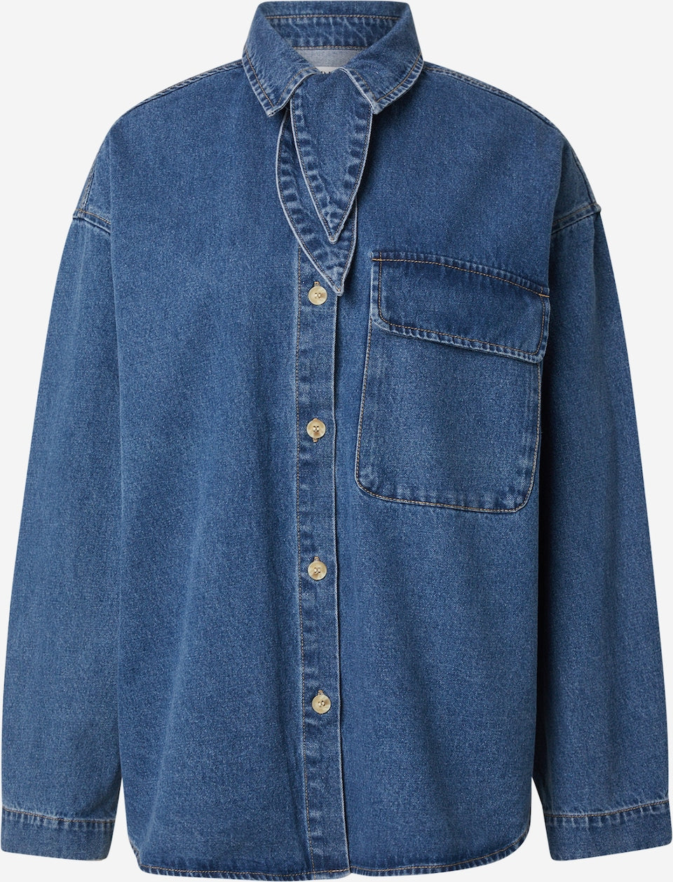 Anisha oversized denim shirt