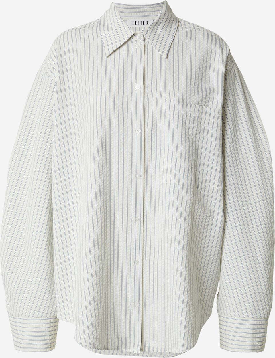 Hanni shirt creme blue stripes