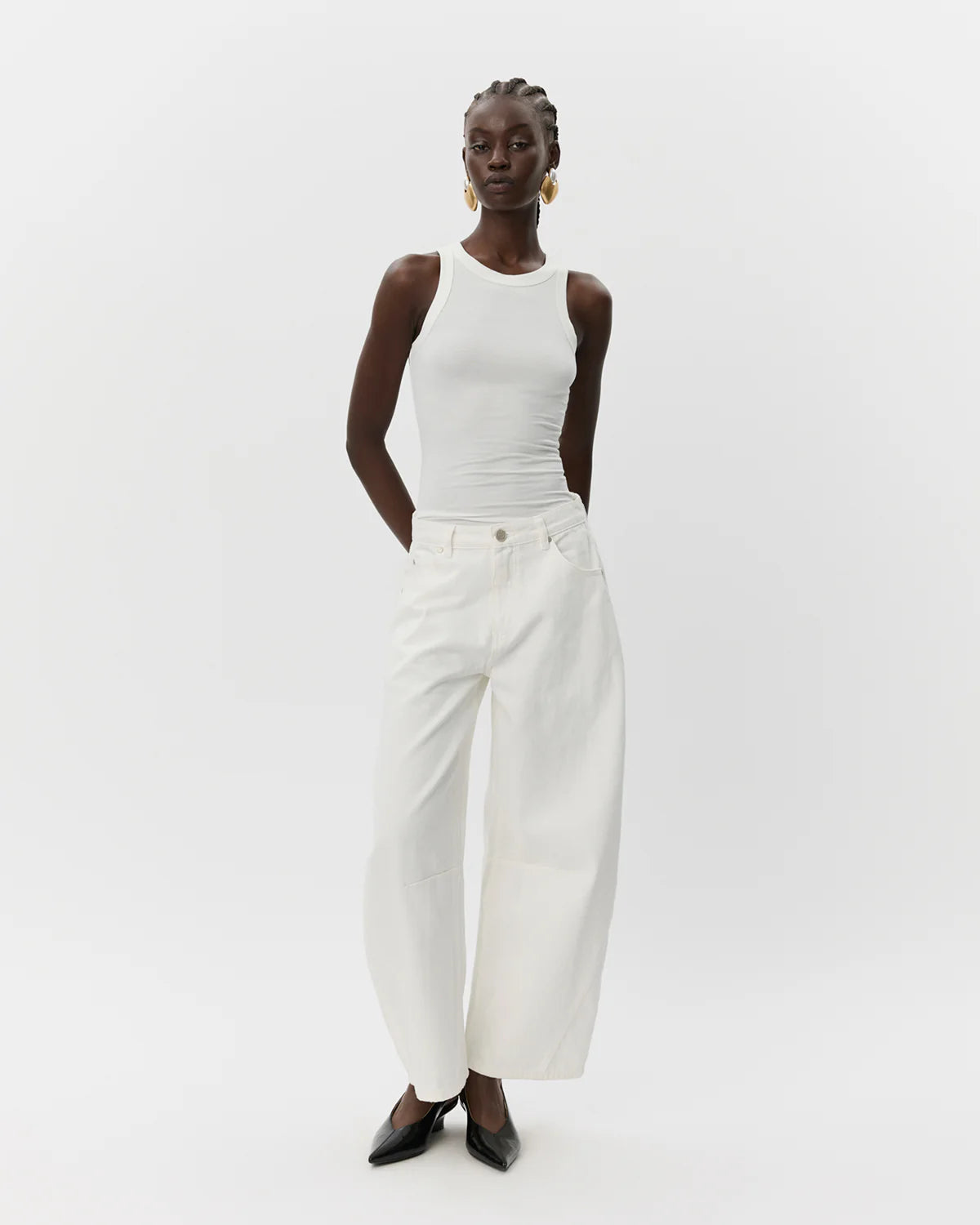 Tomarsw Trousers Off White