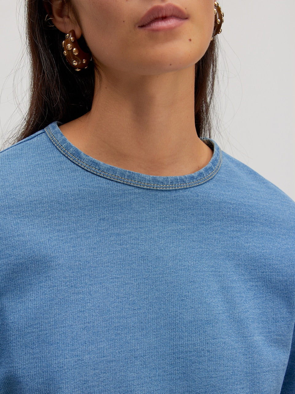 Enzo t-shirt denim wash