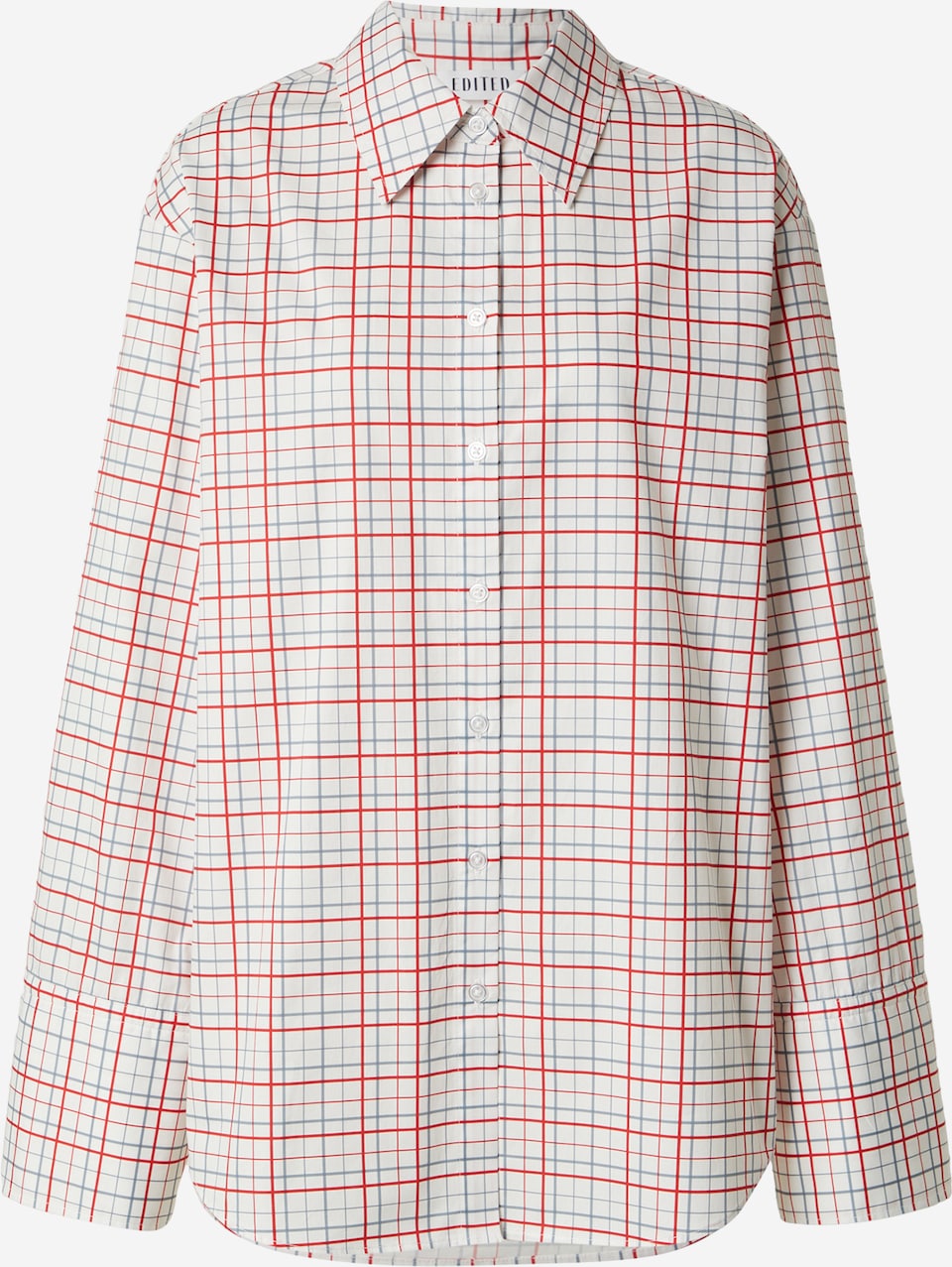 Juri Shirt white red checkered