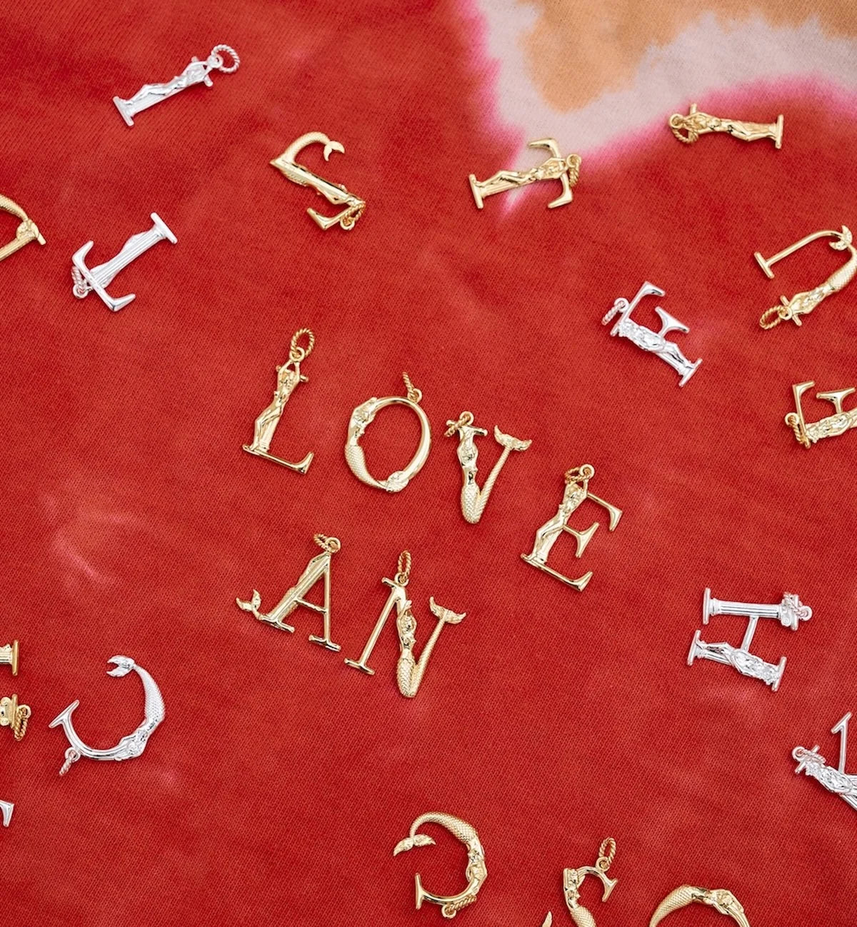 Initial Muse Necklace Charm M