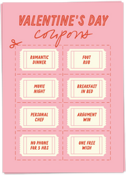 v day coupons card