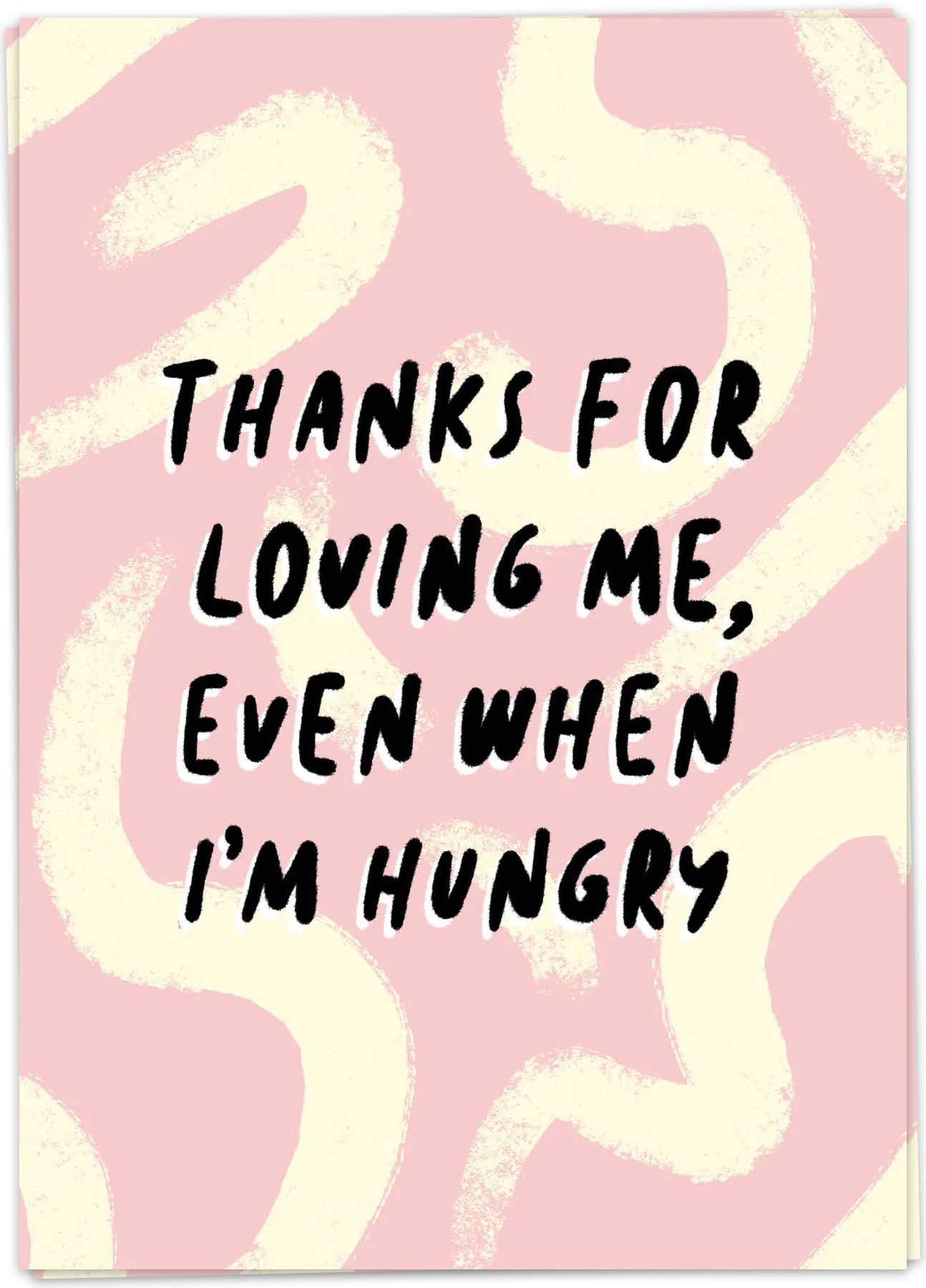 loving hungry card