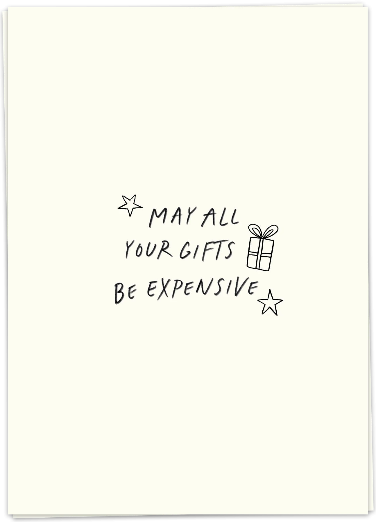 expensive gifts card