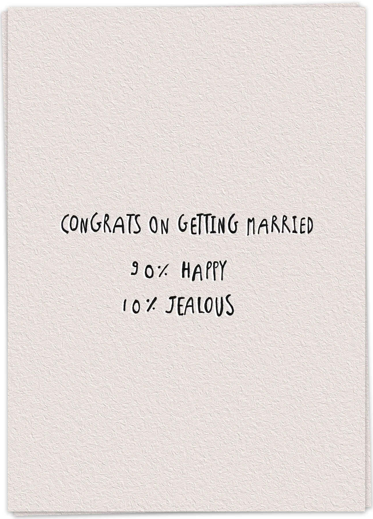 90% happy card