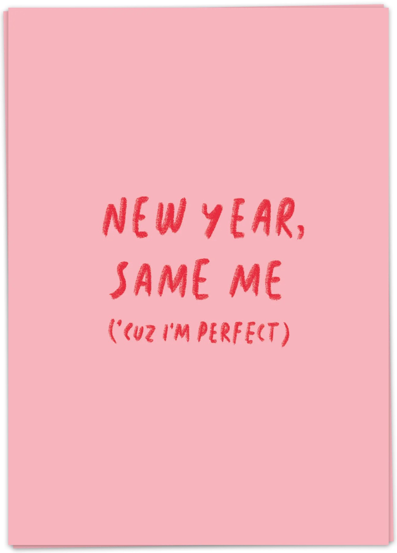 new year same me card