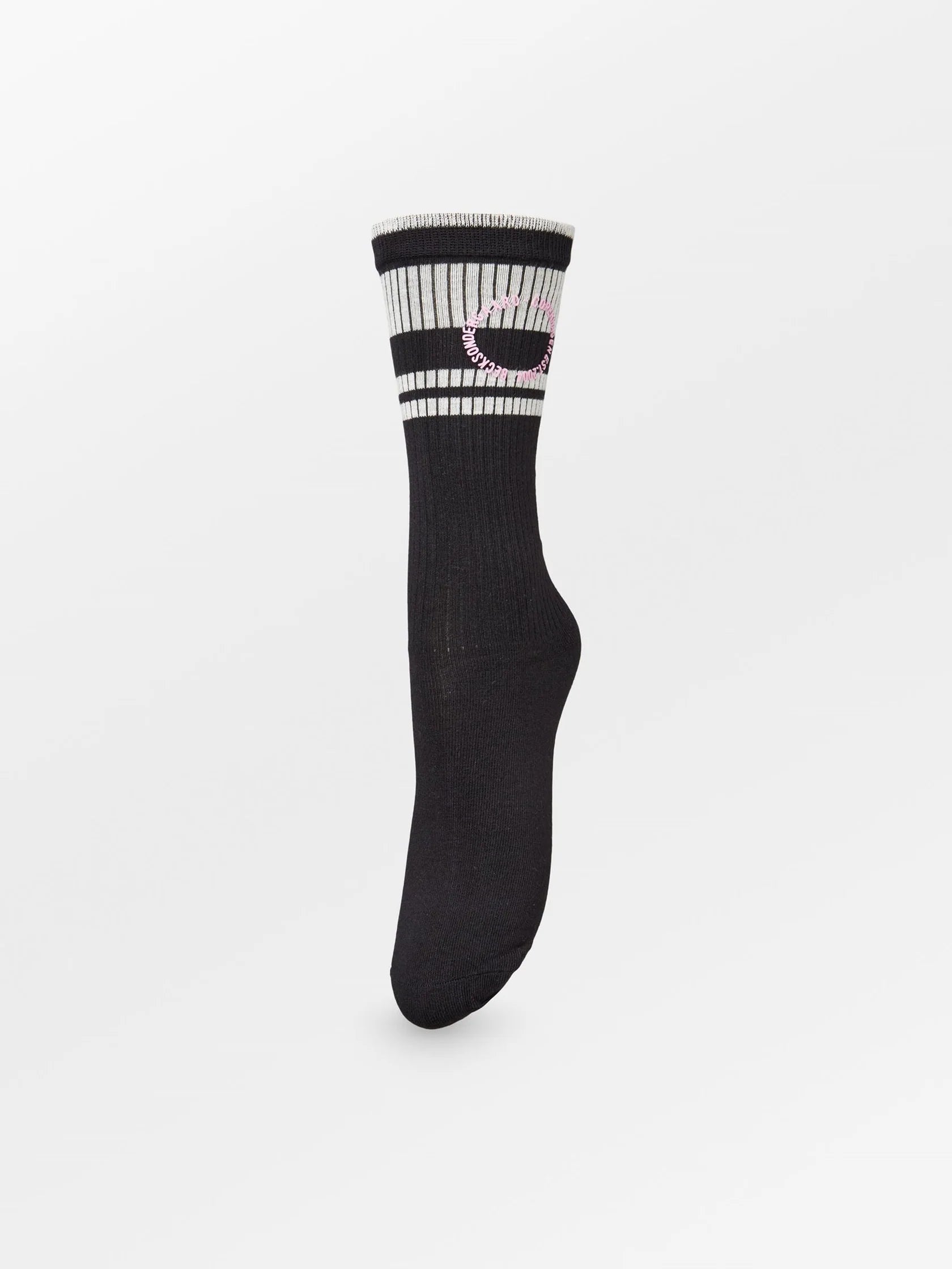 Thalia Cotta Sock Black