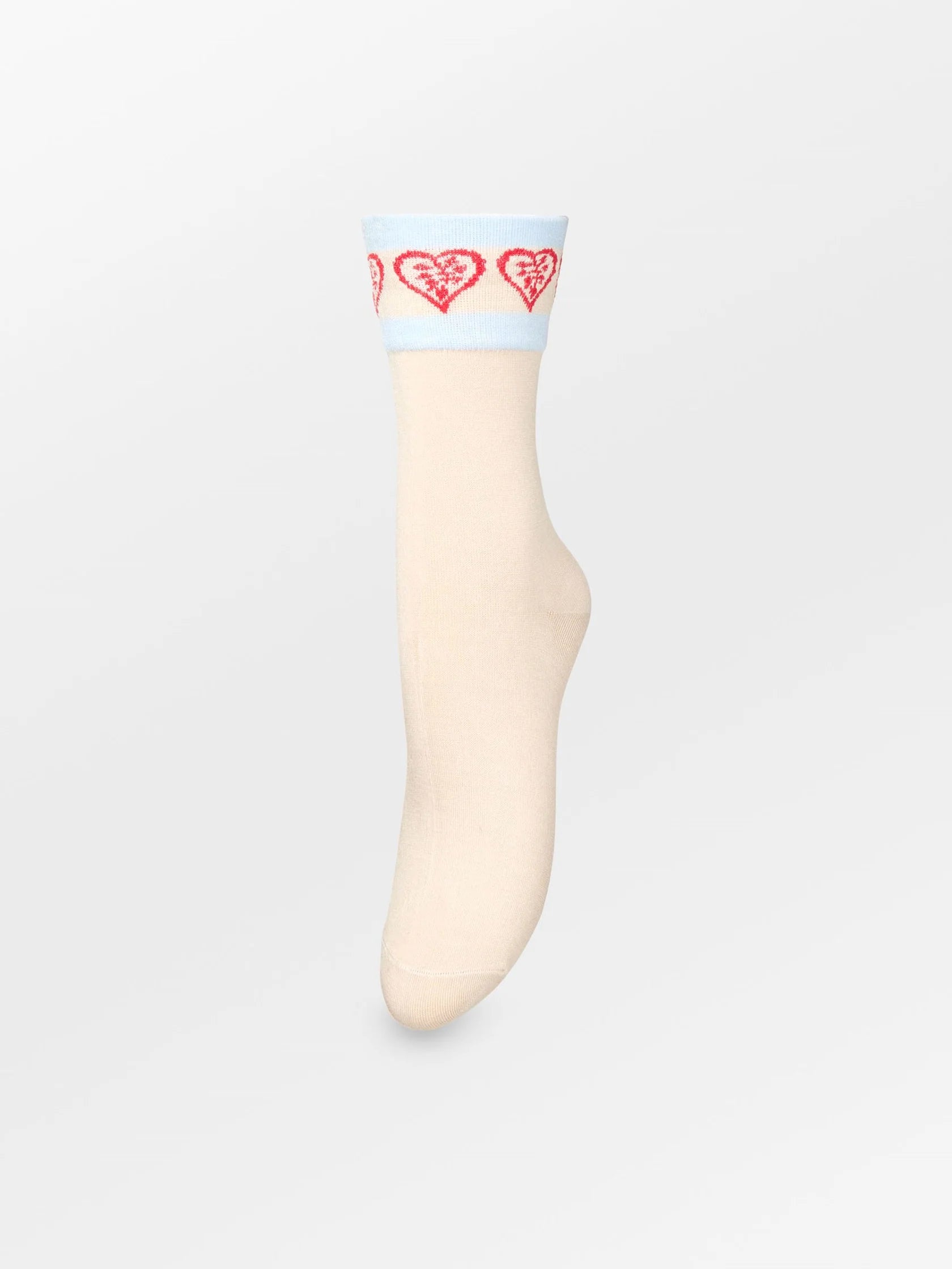 Hearty Bam Sock White/Gray