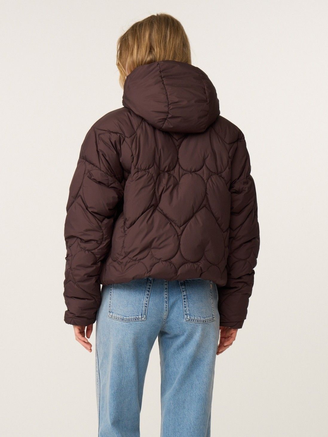 Prisca puffer jacket cocoa