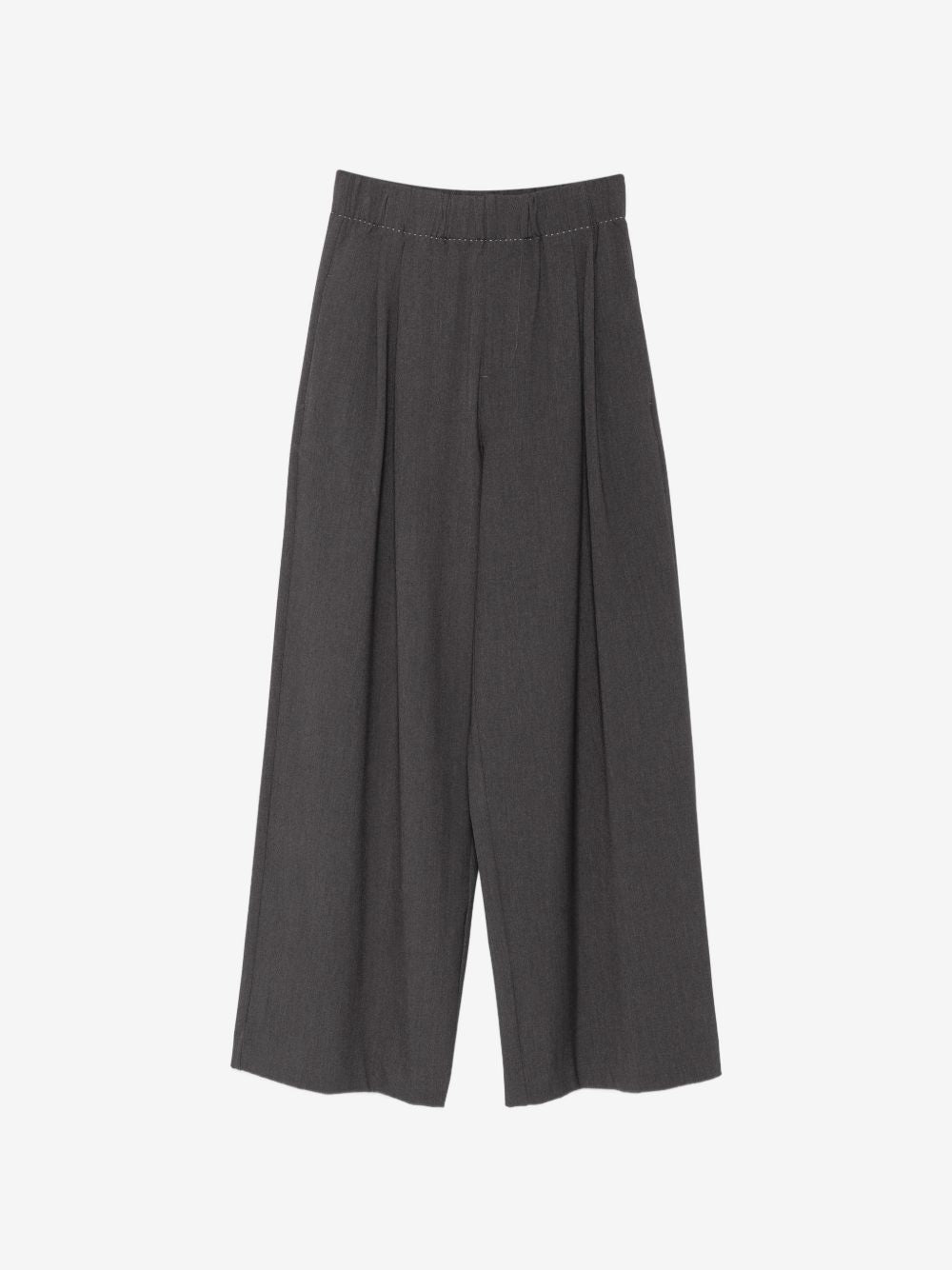Pants grey stitched