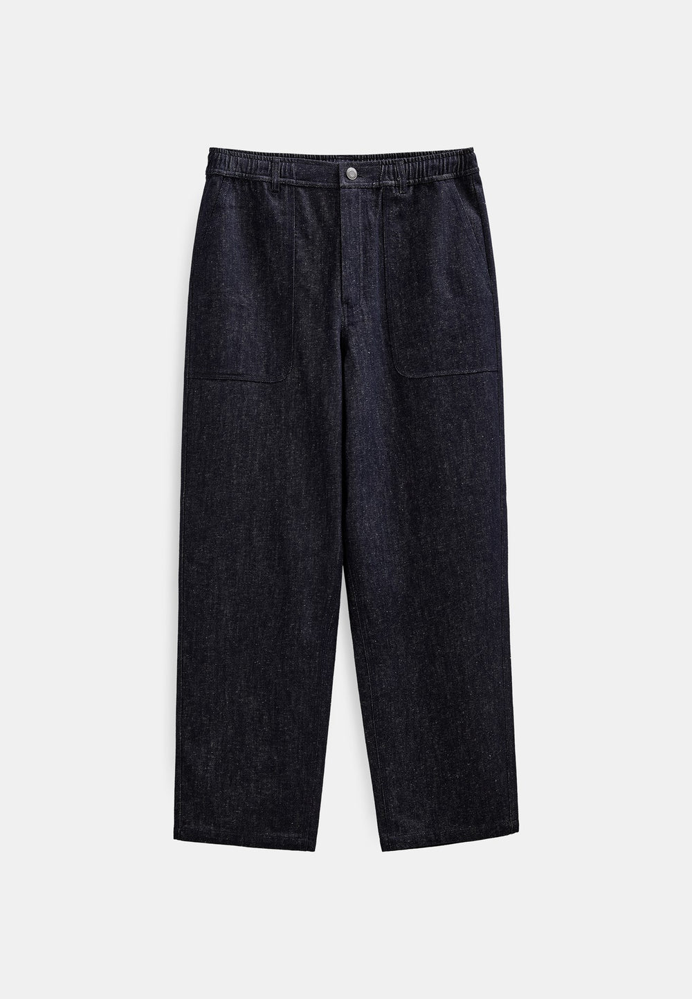 Akjakob denim fatique jeans dark blue