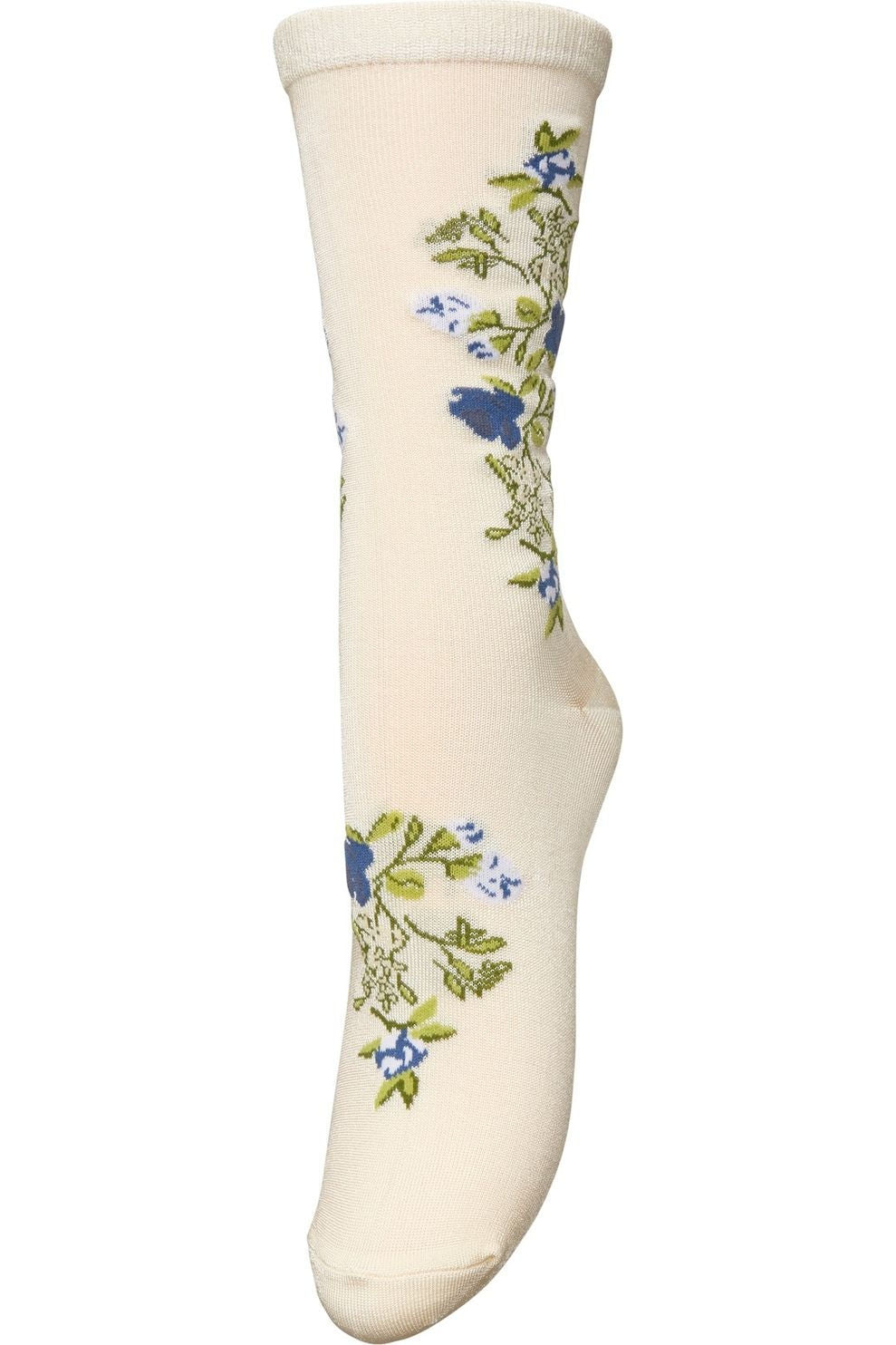 Fleuriora Visca Sock White