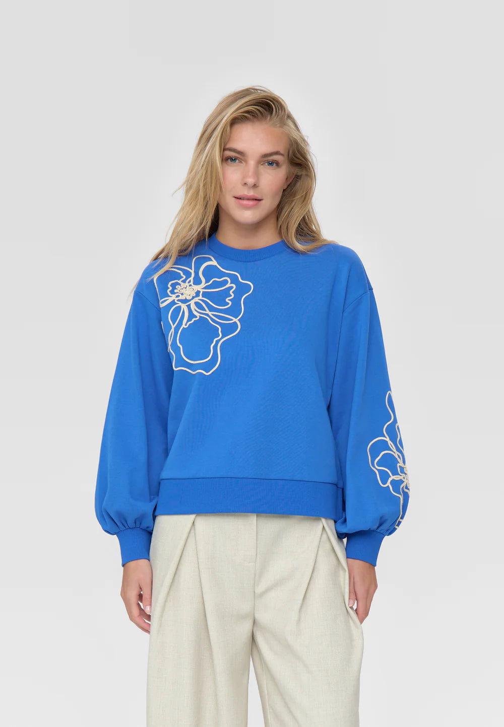 Flower Sweat 4646 Blue