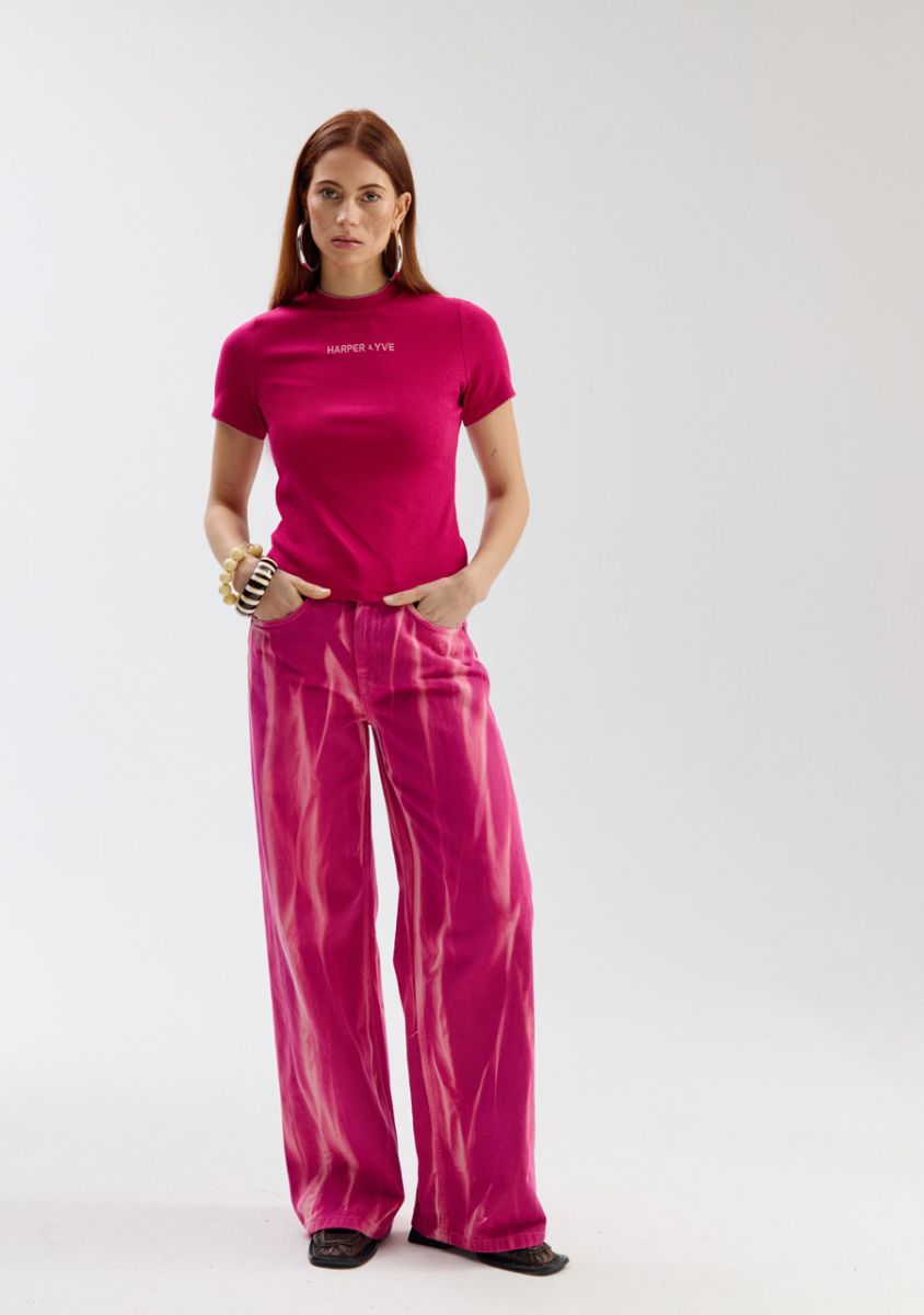 Mayra Pants Pink Tie Dye