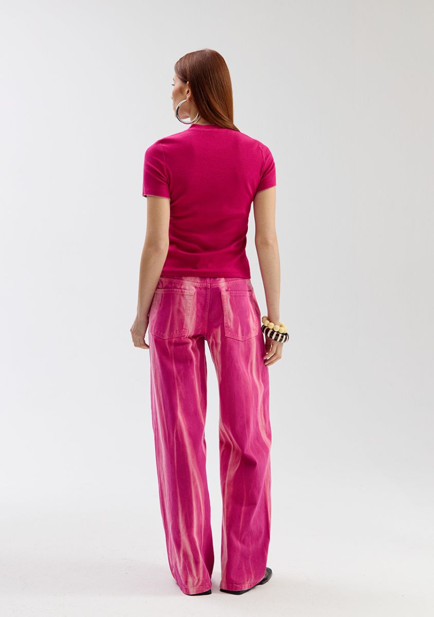 Mayra Pants Pink Tie Dye
