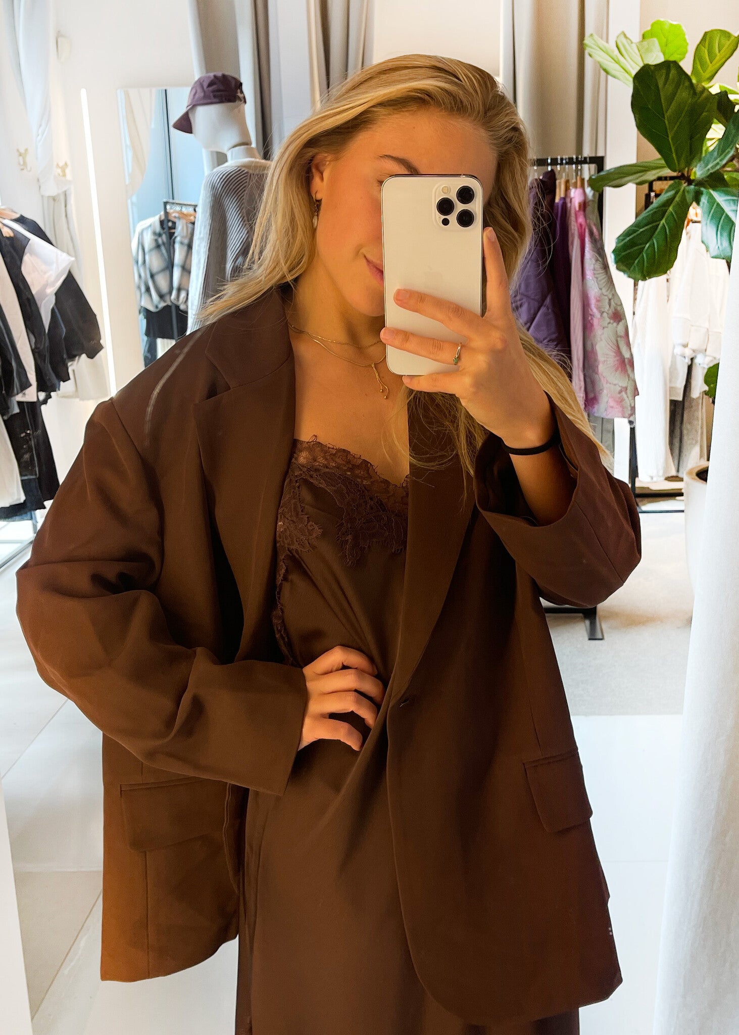 Denzie Blazer Marron