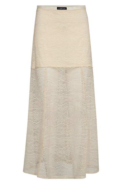 New Lace Skirt Creme