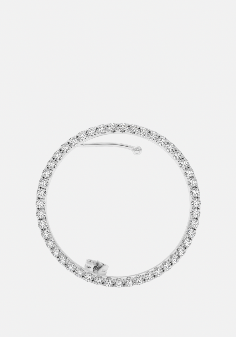 Kay Diamond Earstud Right Silver